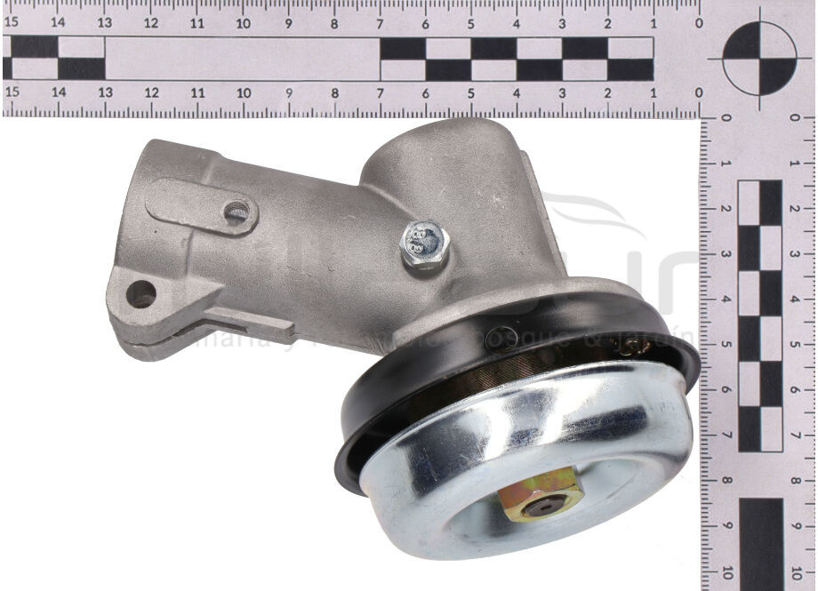 CODO COMPLETO ADAPTABLE A DESBROZADORAS ANOVA D243-252-343A-352A-546HXP (redondo) 28 mm.