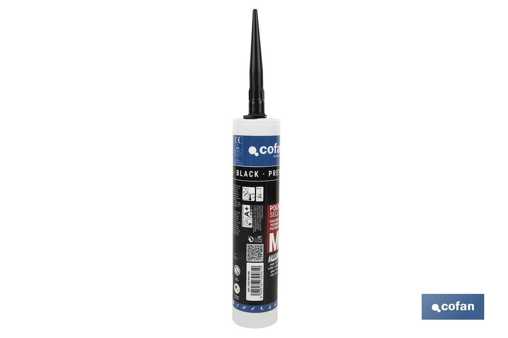 Polímero Sellador MS Negro envase de 290 ml