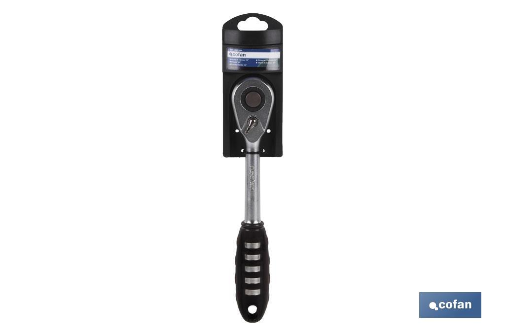 LLAVE CARRACA REVERSIBLE 3/8&quot;