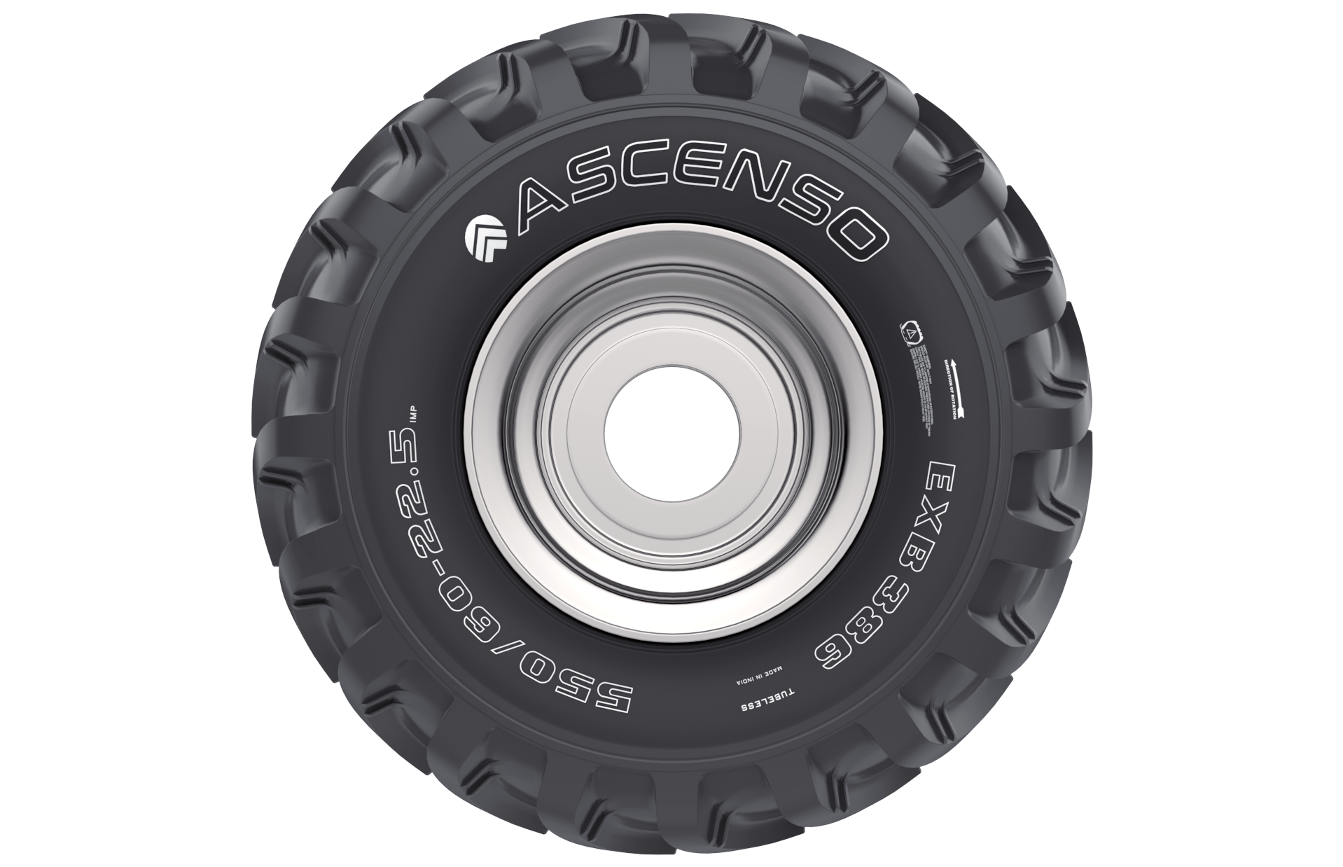 ASCENSO 550/60-22.5 18L EXB386 TL 169A8/165B