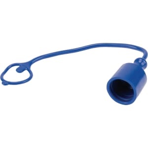TAPÓN ANTIPOLVO ENCHUFE HIDRÁULICO ISO A 1/2 HEMBRA AZUL