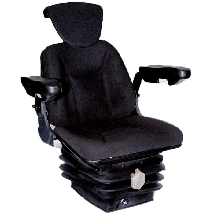 ASIENTO RM62 200M TELA NEGRA SUSPENSION MECANICA REF. RM62