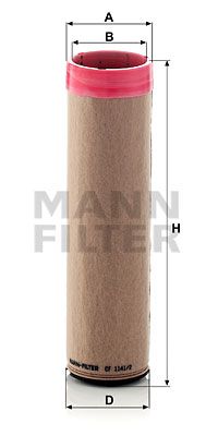 FILTRO AIRE COMPLEMENTARIO MANN CF 1141/2