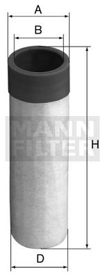 FILTRO AIRE COMPLEMENTARIO MANN CF 50