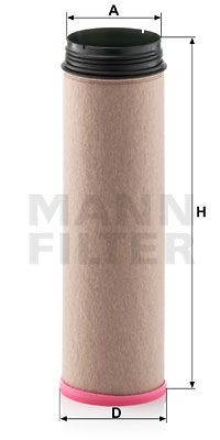 FILTRO AIRE COMPLEMENTARIO MANN CF 710