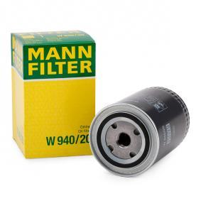 FILTRO ACEITE ACEITE MANN W 940/20