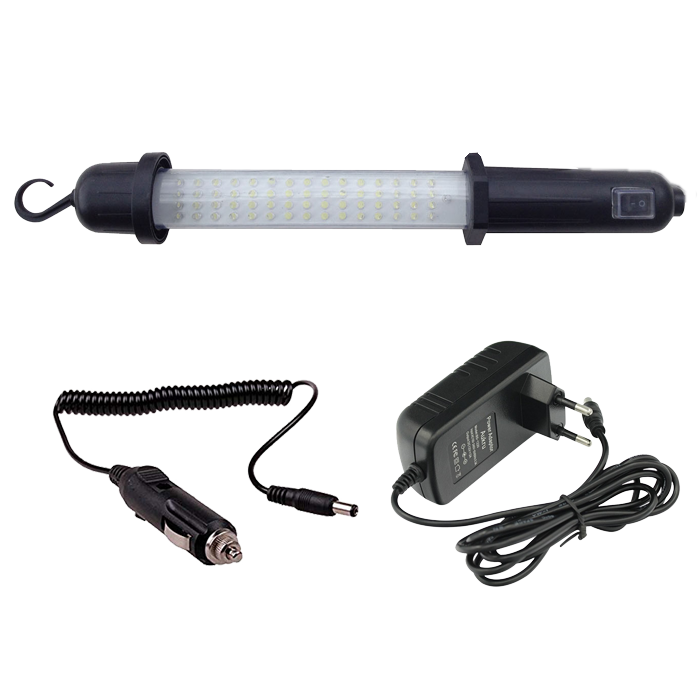 LAMPARA TALLER 60 LED RECARGABLE