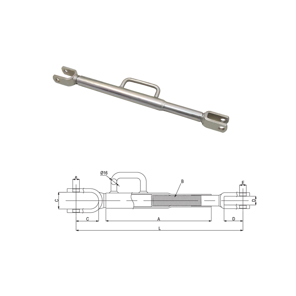 TENSOR BRAZOS TRACTOR ADAPTABLE JOHN DEERE REF. JD01