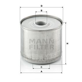 FILTRO COMBUSTIBLE MANN P 917/1 X