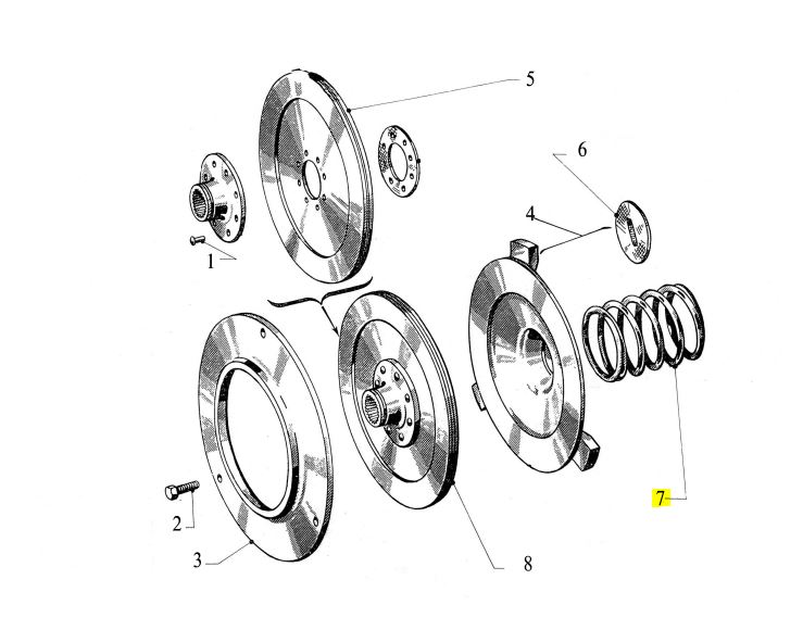 MUELLE EMBRAGUE BCS 58002306