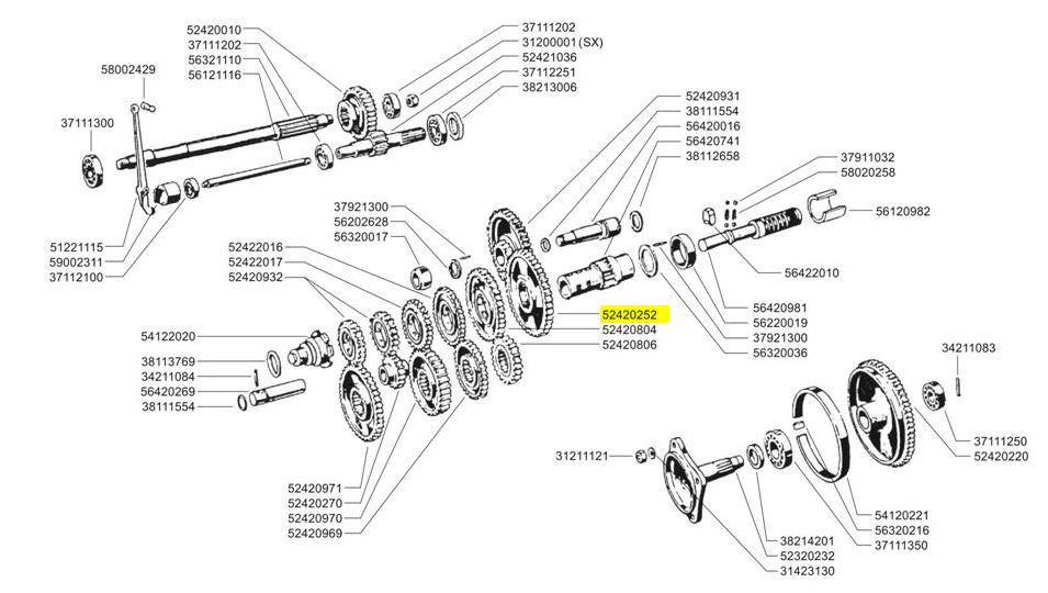 RUEDA III BCS 52420252