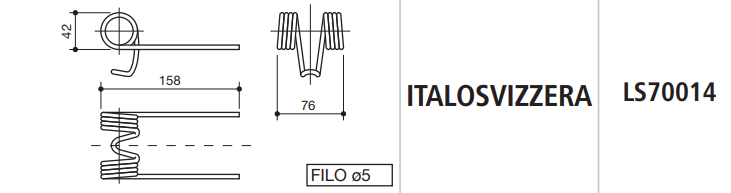 MUELLE AUTOCARGADOR ITALOSVIZZERA LS70014