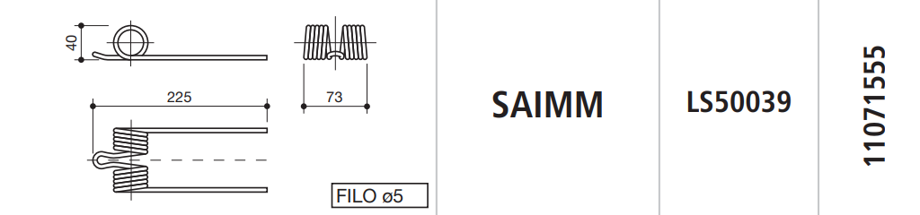 MUELLE EMPACADORA SAIMM LS50039