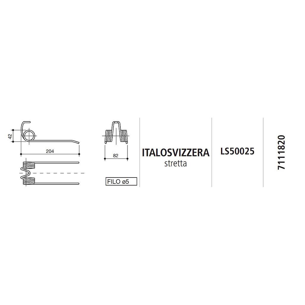 MUELLE EMPACADORA ITALO SVIZZERA (ESTRECHO) LS50025