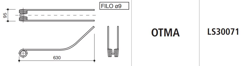 MUELLE RASTRILLO OTMA LS30071