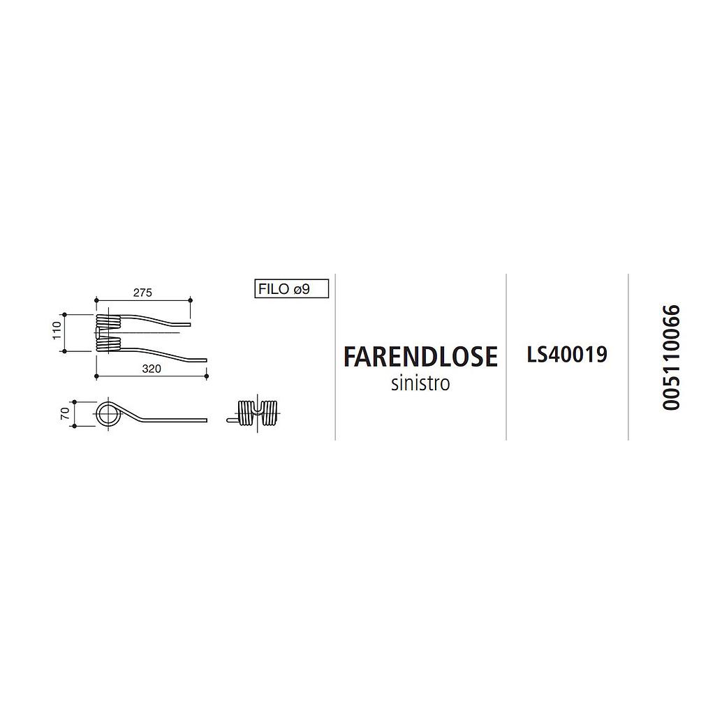 MUELLE RASTRILLO FARENDLOSE IZQUIERDO LS40019