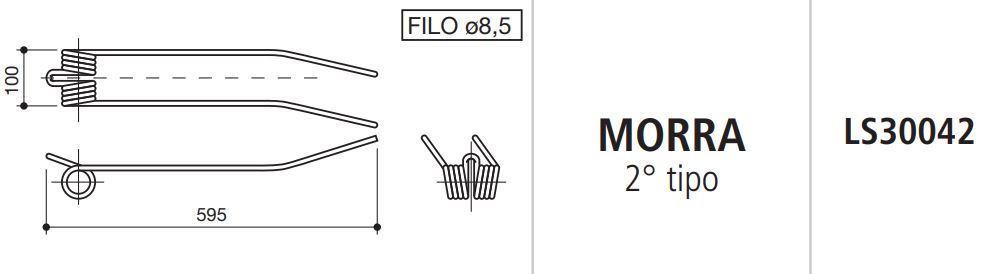 MUELLE RASTRILLO MORRA LS30042