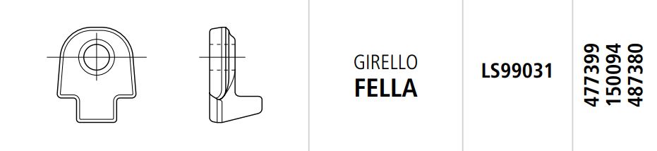 SOPORTE MUELLE RASTRILLO FELLA LS99031