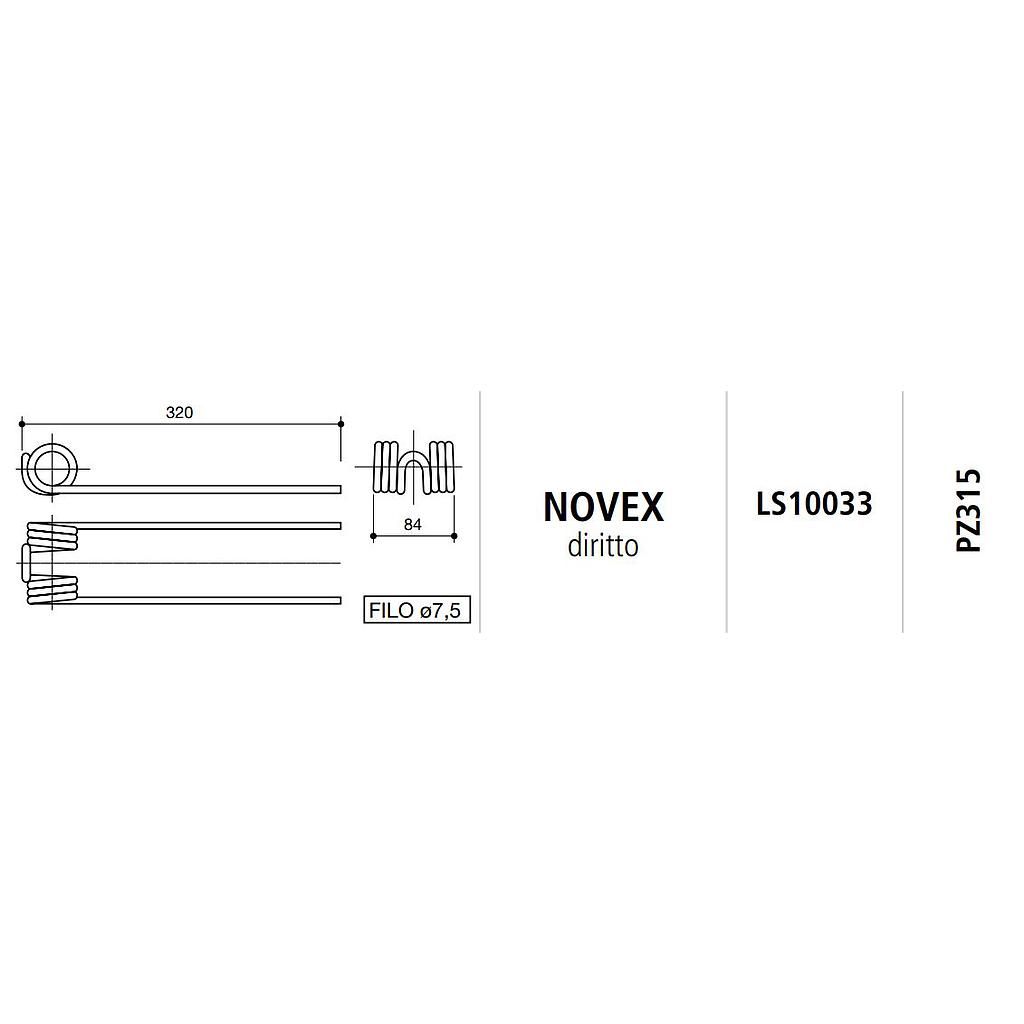 MUELLE RASTRILLO NOVEX LS10033