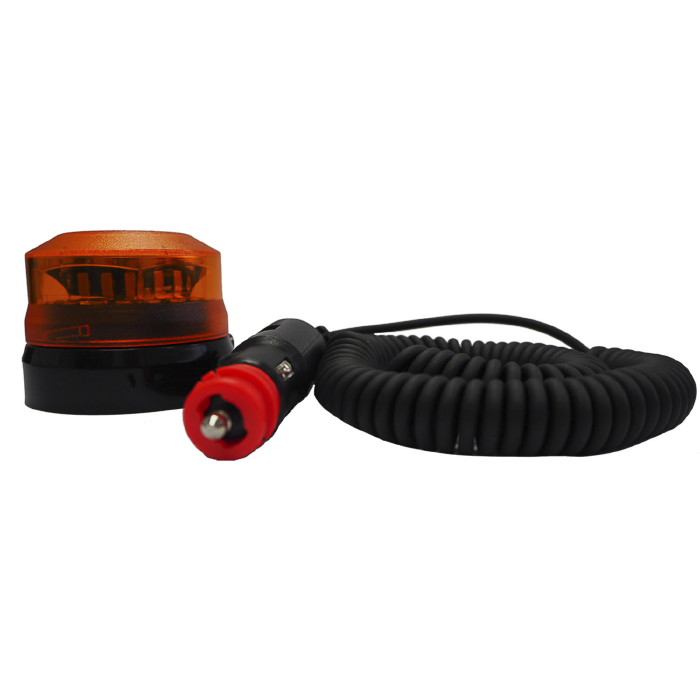 NANO ROTATIVO LED AMBAR BASE MAGNETICA 12-24V RINDER RV0255.00