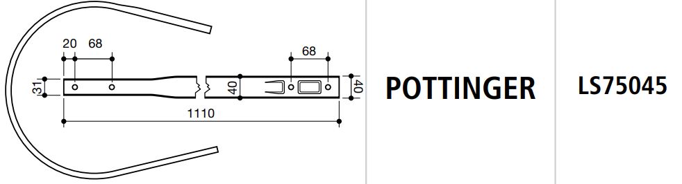 COSTILLA AUTOCARGADOR POTTINGER LS75045