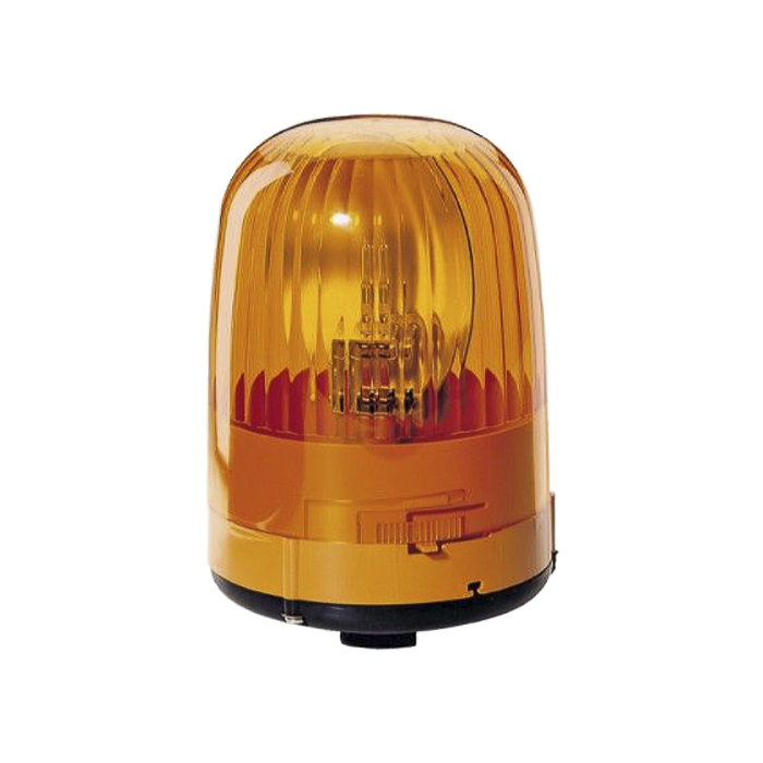 ROTATIVO HELLA KL JUNIOR 12V AMBAR BASE FLEXIBLE PARA TUBO (2RL 007 553-001)