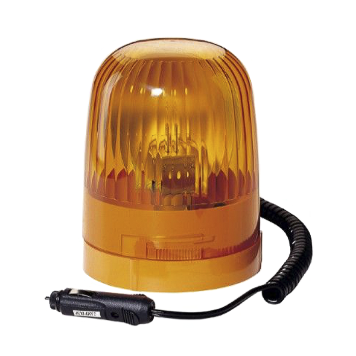 ROTATIVO HELLA KL JUNIOR AMBAR 12V FIJACION MAGNETICA (2RL 007 552-001)