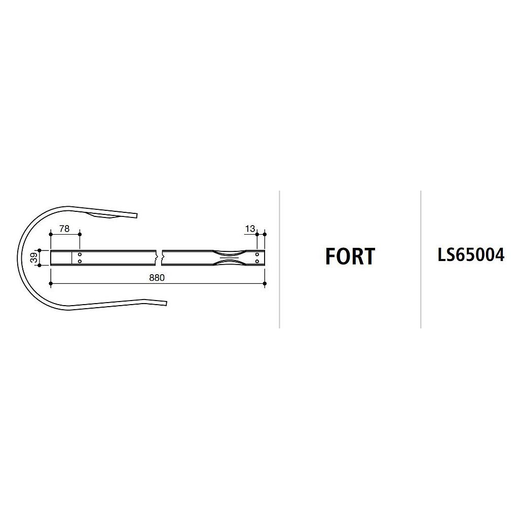 COSTILLA ROTOEMPACADORA FORT LS65004