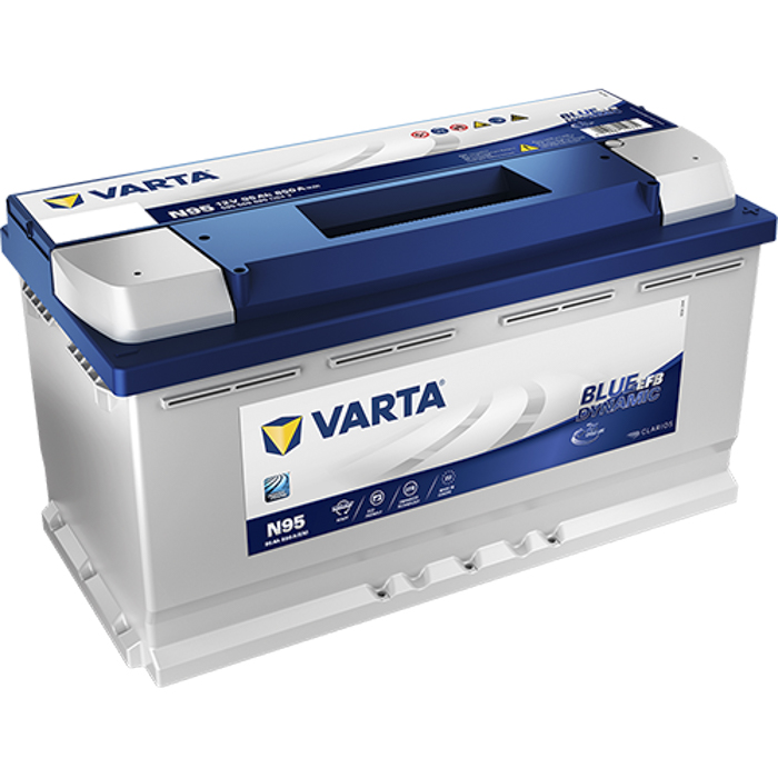 BATERÍA VARTA BLUE DYNAMIC EFB 95Ah 850 353x175x190
