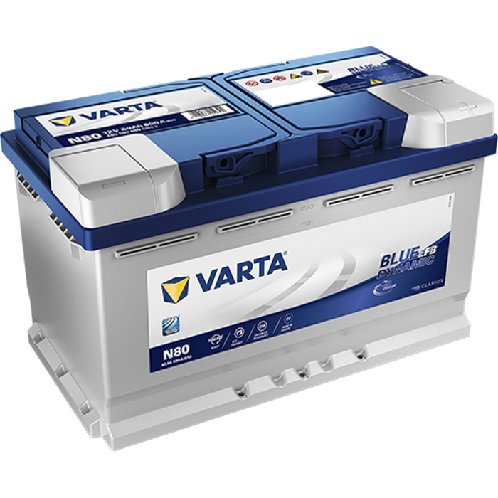 BATERÍA VARTA BLUE DYNAMIC EFB 80Ah 800 315x175x190