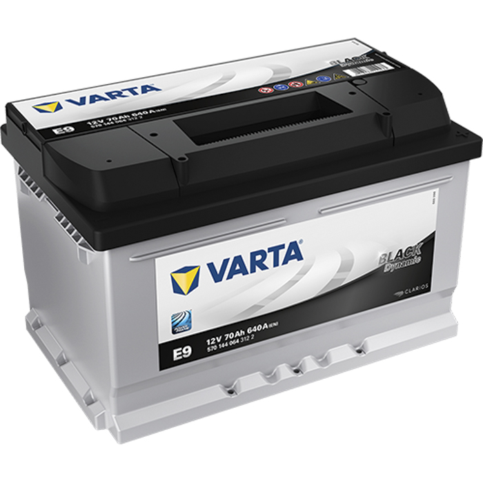 BATERÍA VARTA BLACK DYNAMIC 70Ah 640 278x175x175