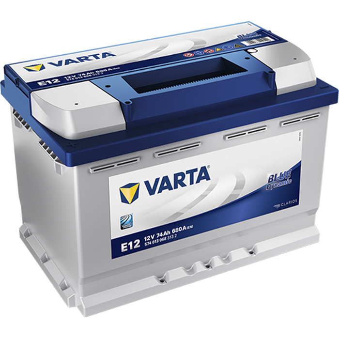 BATERÍA VARTA BLUE DYNAMIC 74Ah 680En 278x175x190