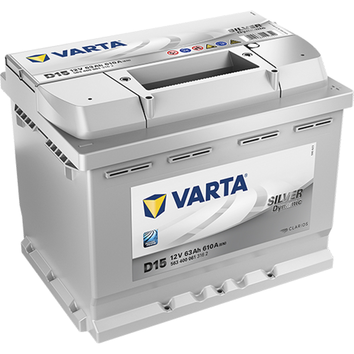 BATERÍA VARTA SILVER DYNAMIC 63Ah 610 242x175x190