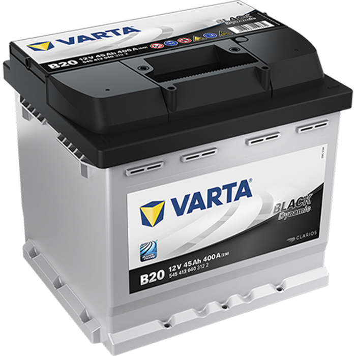 BATERÍA VARTA BLACK DYNAMIC 45Ah 400EN 207x175x190 (POSITIVO IZQUIERDA)