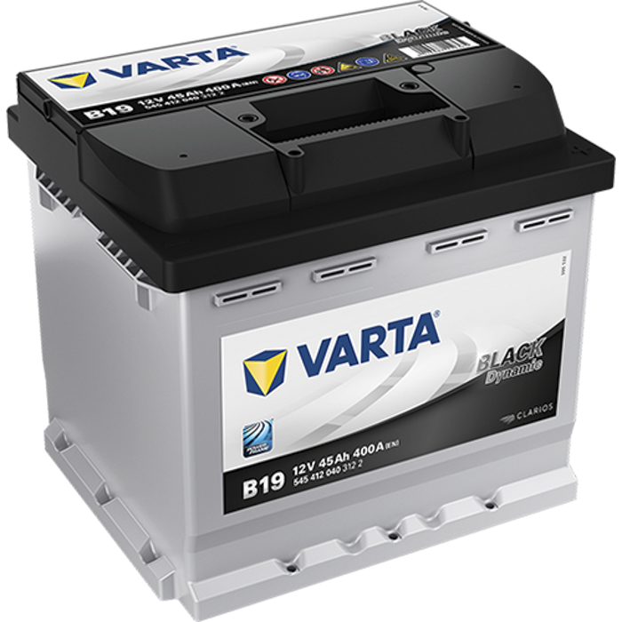 BATERÍA VARTA BLACK DYNAMIC 45Ah 400 207x175x190 (POSITIVO DRECHA)
