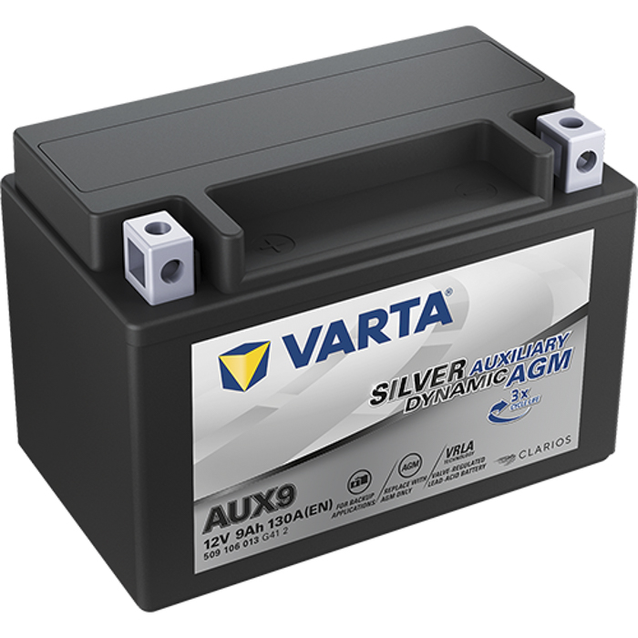 BATERÍA VARTA AUXILIAR 9Ah 130 151x87x106