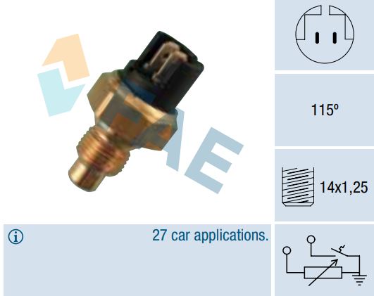 Termo-Resistencia - Termocontacto FAE 34010