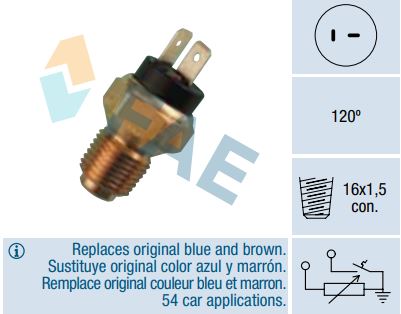 Termo-Resistencia - Termocontacto FAE 34060