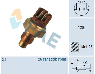 Termo-Resistencia - Termocontacto FAE 34130