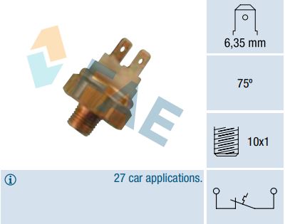 Termocontacto temperatura FAE 35450