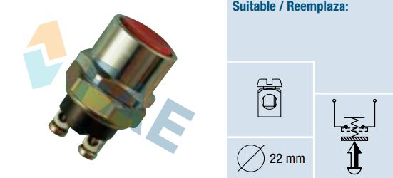 Interruptor pulsador blindado FAE 63330