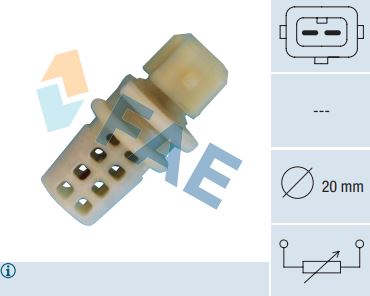 Sensor temperatura ambiente FAE 33520