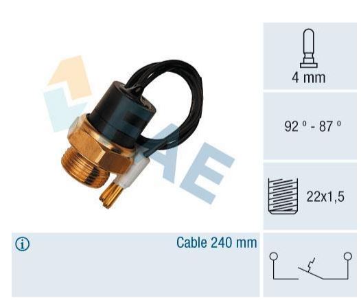 Termocontacto ventilador FAE 37460