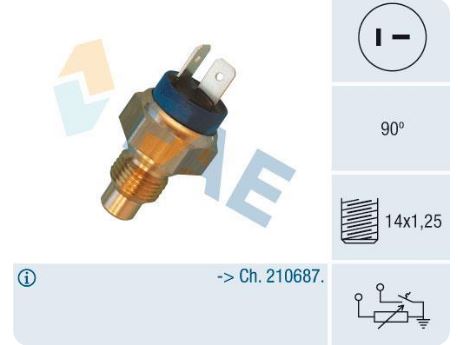 Termo-resistencia - Termocontacto FAE 34420