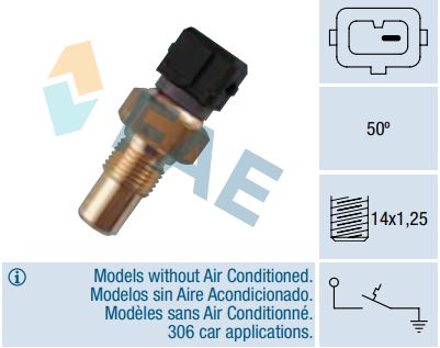 Termocontacto temperatura FAE 35550
