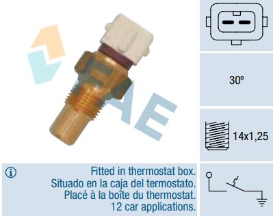 Termocontacto temperatura FAE 35295