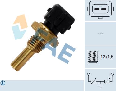 Sensor temperatura refrigerante  FAE 33090