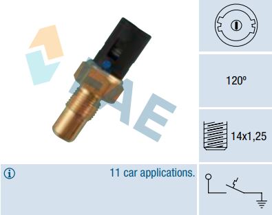 Termocontacto temperatura FAE 35750