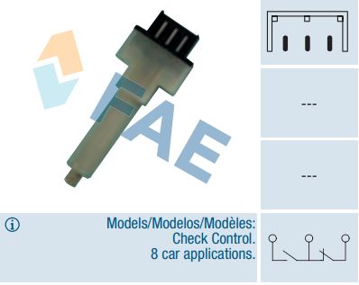 Interruptor luz de stop mecánico FAE 24290