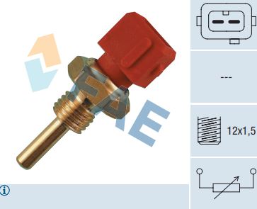 Sensor temperatura refrigerante  FAE 33080